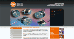 Desktop Screenshot of geeplus.biz