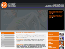 Tablet Screenshot of geeplus.biz